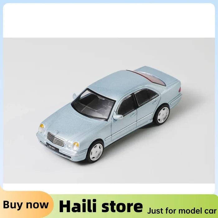 DCT 1/64 E55 AMG Alloy Model Coupe Car Left Rudder  Vehicle Diecast Car Collection Toy Station Vehicle
