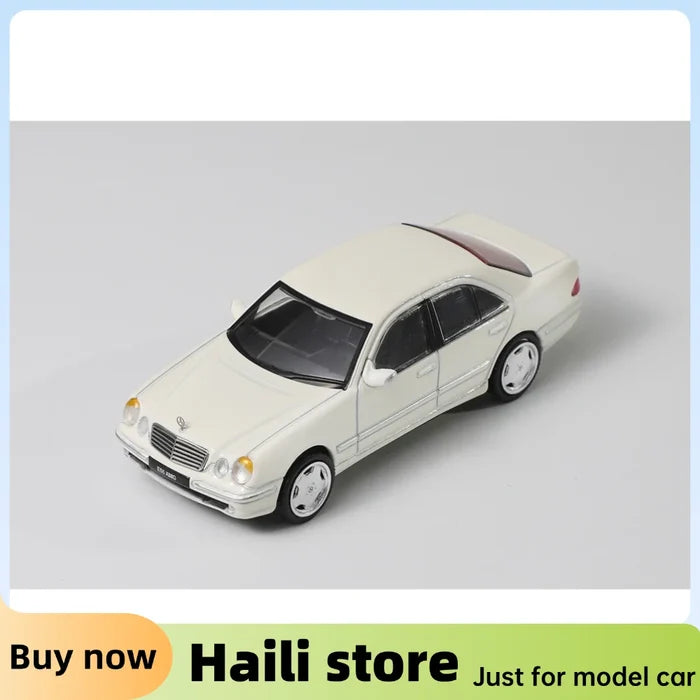 DCT 1/64 E55 AMG Alloy Model Coupe Car Left Rudder  Vehicle Diecast Car Collection Toy Station Vehicle