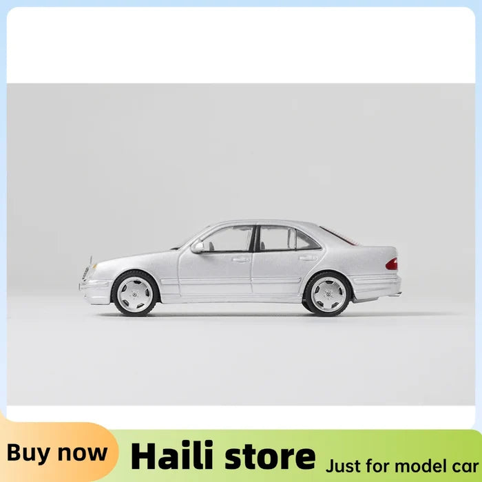 DCT 1/64 E55 AMG Alloy Model Coupe Car Left Rudder  Vehicle Diecast Car Collection Toy Station Vehicle