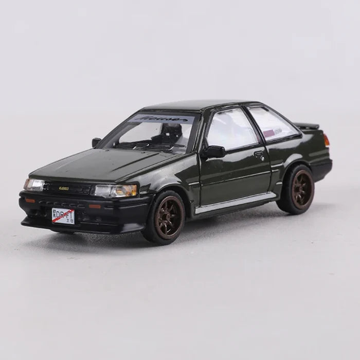 DCT 1:64 TOYOTA AE86 Die-cast alloy simulation car model toy