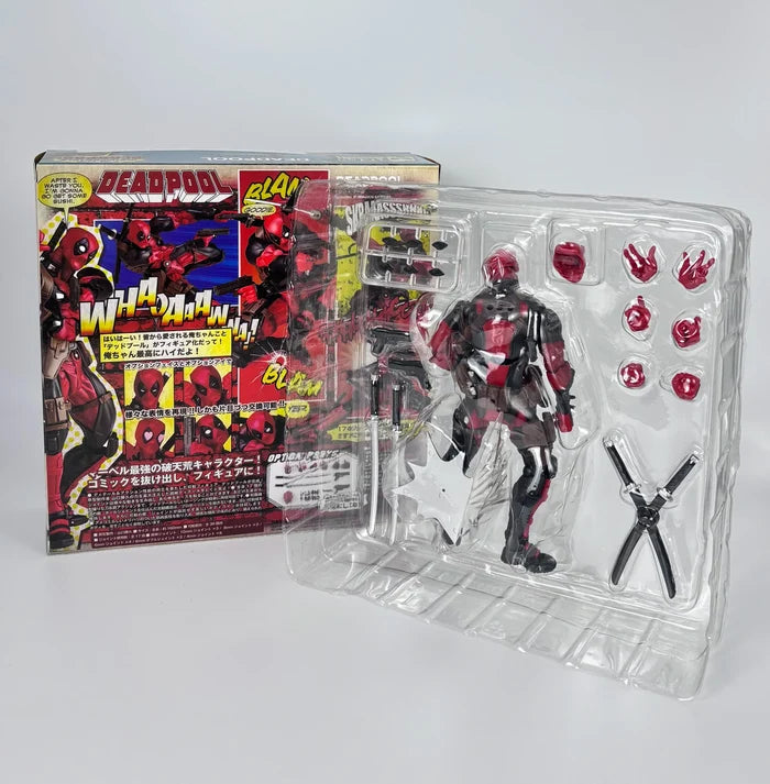 Deadpool Action Figure Model, Werewolf Spider-Man, Venom Toy, Desktop Ornament, Gift for Boys
