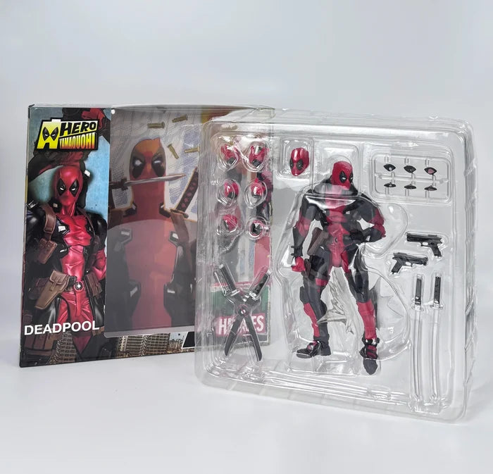 Deadpool Action Figure Model, Werewolf Spider-Man, Venom Toy, Desktop Ornament, Gift for Boys