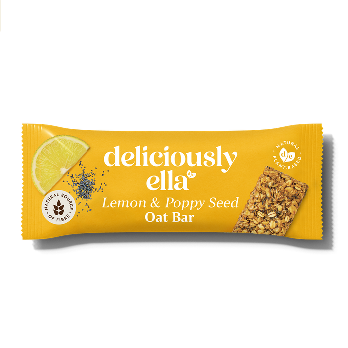Deliciously Ella Lemon & Poppy Seed Bar 50g