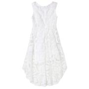 Designer Kidz Georgina Embroidered Dress - Ivory