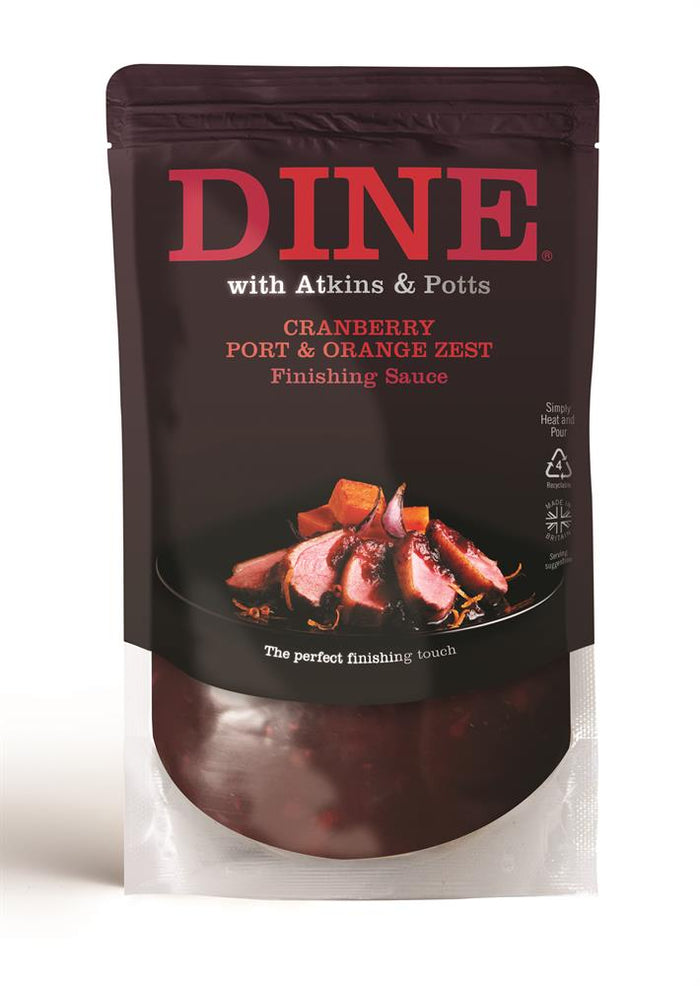 DINE Cranberry Port and Orange Zest Sauce 325g
