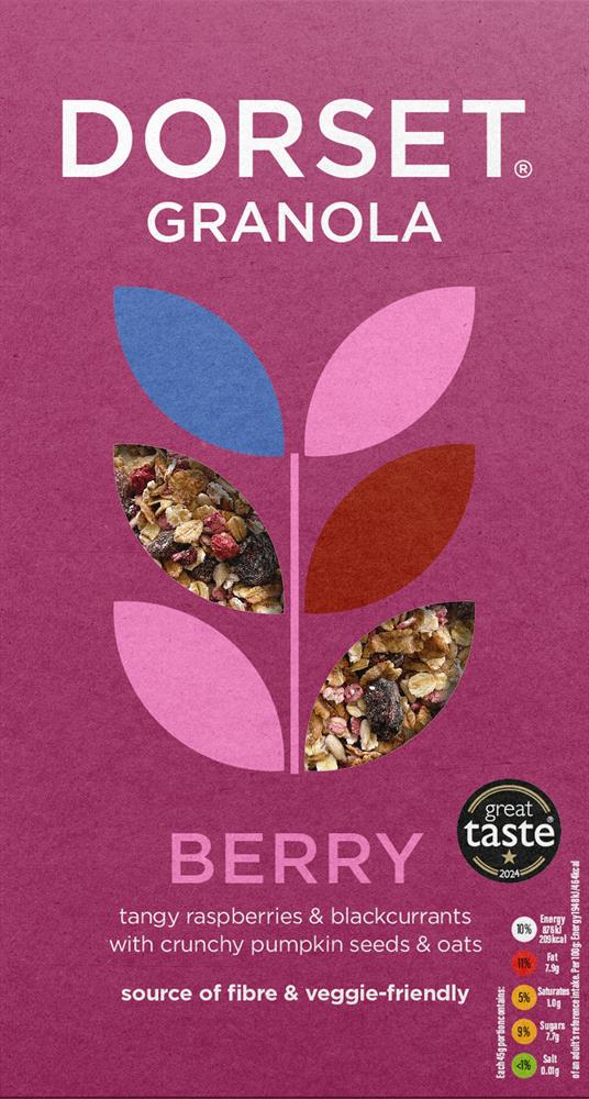 Dorset Berry Granola 450g