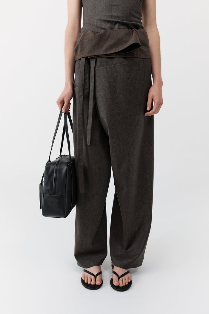 Dual Zip Bag - Black
