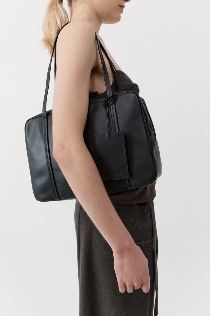 Dual Zip Bag - Black