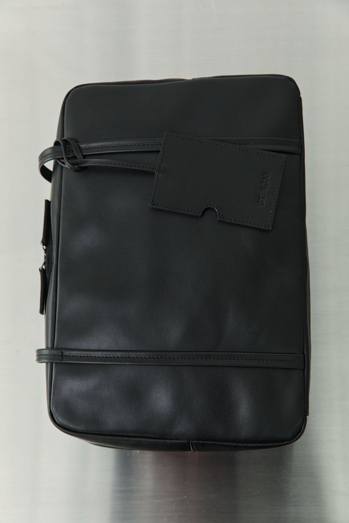 Dual Zip Bag - Black