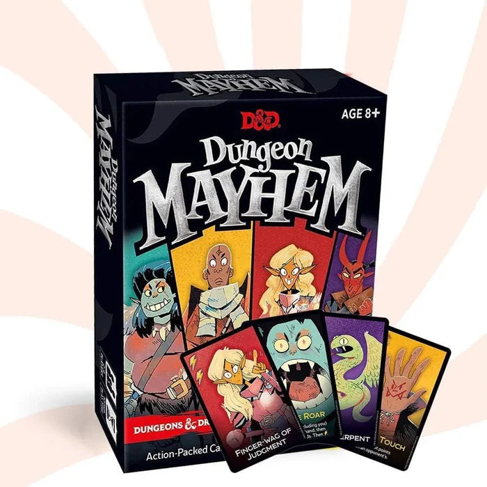 Dungeon Mayhem Dungeons Dragons Card Game Monster Madness Board Game Party Game for Friends and Family