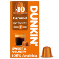 Dunkin Nespresso Compatible Capsules Caramel 10 capsules