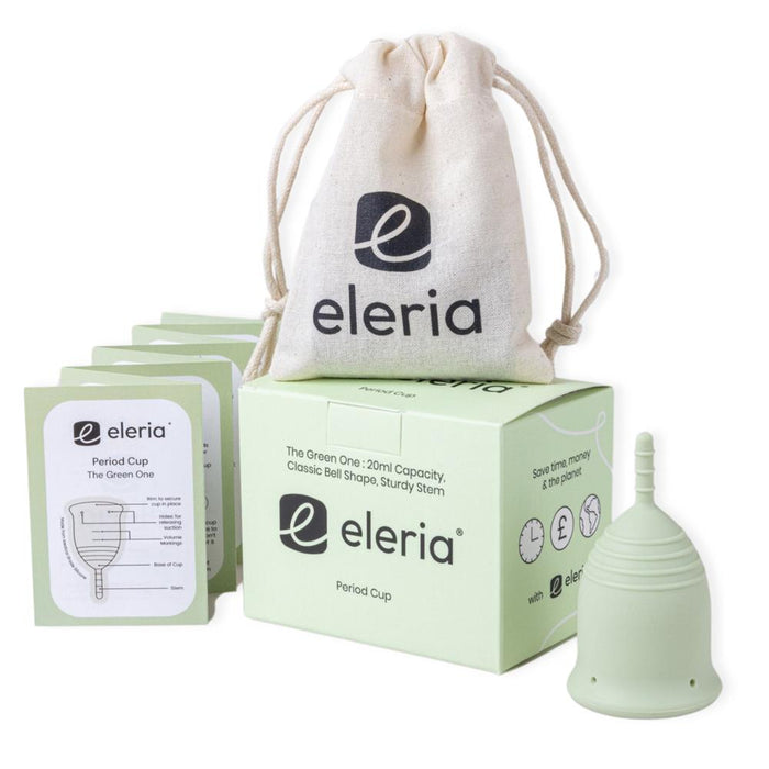 Eleria Period Cup 20ml medical grade silicone