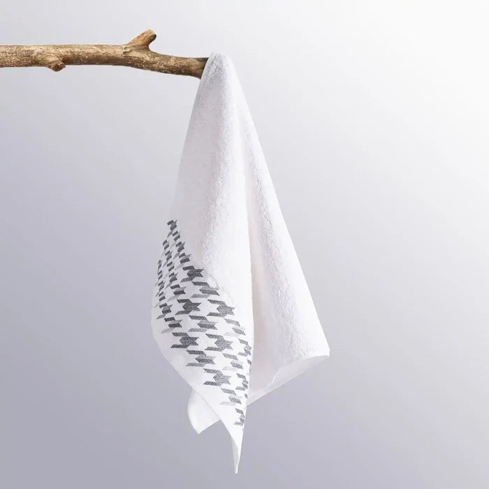2Pcs Hand Towel 40 cm X 60 cm / White