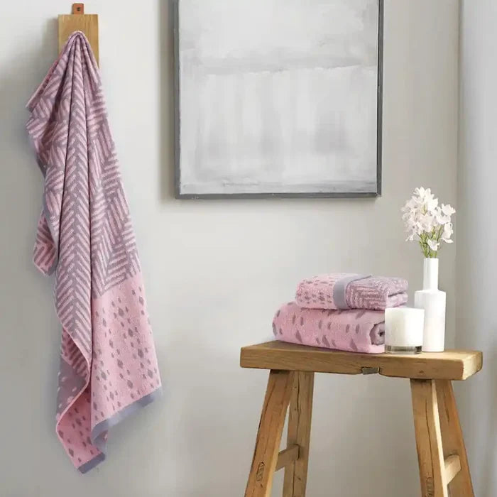 Esprit Bath Towel - Pink 100% Cotton 480 Gsm