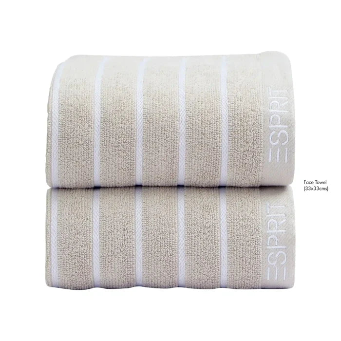 2 Face Towel / Oatmeal