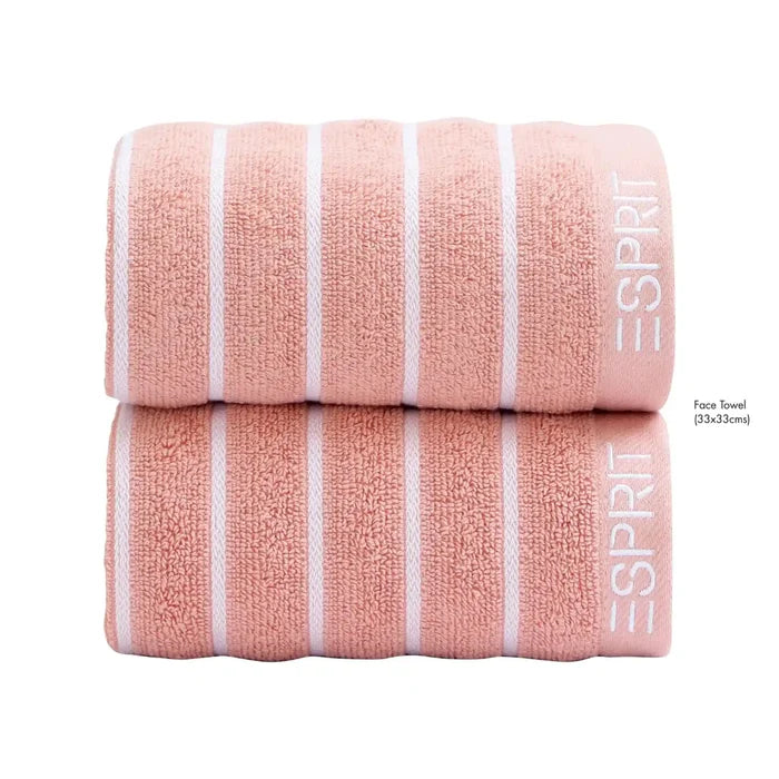 2 Face Towel / Rose
