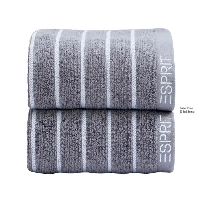 2 Face Towel / Steel