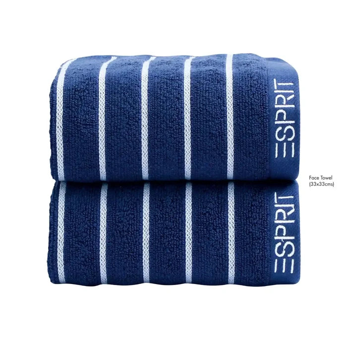 2 Face Towel / Bluestone
