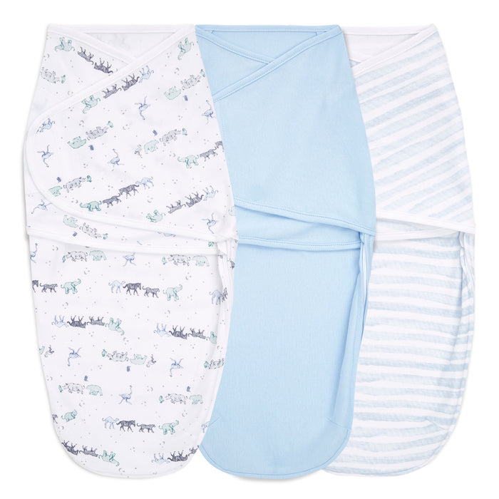 Rising Star Baby Cotton Easy Swaddle 0-3M | aden + anais