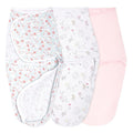 Essentials easy baby swaddle wrap quick change 3 pack TOG 1.0 | aden + anais