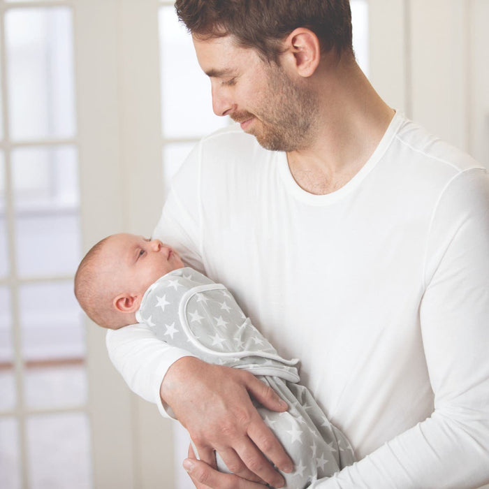 aden + anais | essentials easy swaddle wrap quick change 3 pack TOG 1.0 baby swaddle