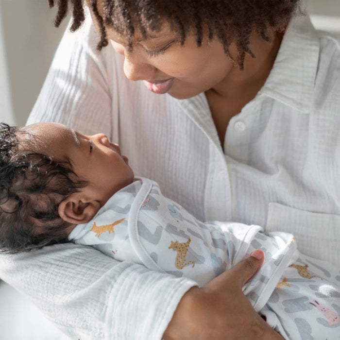 aden + anais | essentials easy swaddle wrap quick change 3 pack TOG 1.0 baby swaddle