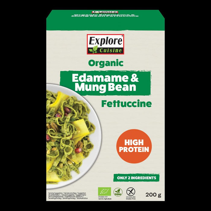 Organic Edamame & Mung Bean Fettuccine 200g