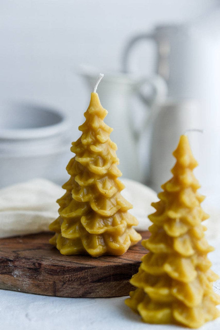 Farm and Hive - Fir Trees - 3 Sizes | Beeswax Candles
