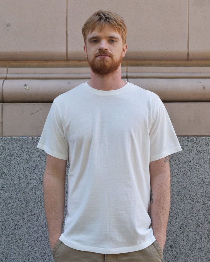 Fil Melange Dos Raffy Tenjiku T-Shirt in White