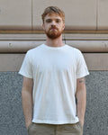 Fil Melange Vink Tenjiku Slub T-Shirt in White