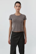 Fine Merino Wool Baby Tee - Vapor