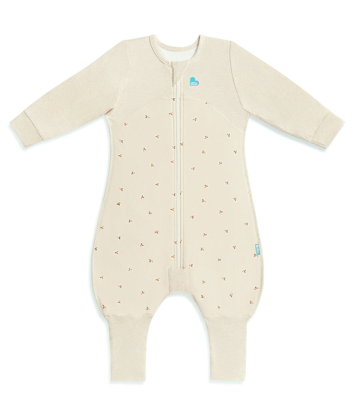 Footed Sleep Bag Bundle | 1.0 | 1.5 TOG | Pink Twinkle | Oatmeal Twigs
