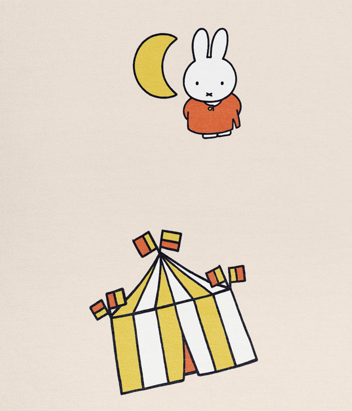 Footed Sleep Bag Long Sleeve 1.0 TOG Cotton Birch Miffy Placement
