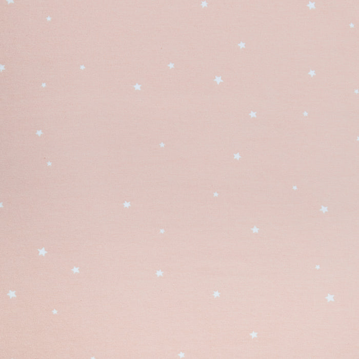 Footed Sleep Bag Long Sleeve 1.0 TOG Cotton Powder Pink Twinkle