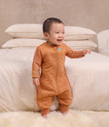 Footed Sleep Bag Long Sleeve 2.5 TOG Cotton Hazel Starturn Quilted