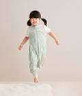 Footed Sleep Bag Sleeveless 0.2 TOG Organic Cotton Olive Dreamer