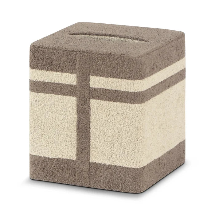 Tissue Box / Khaki/Brown