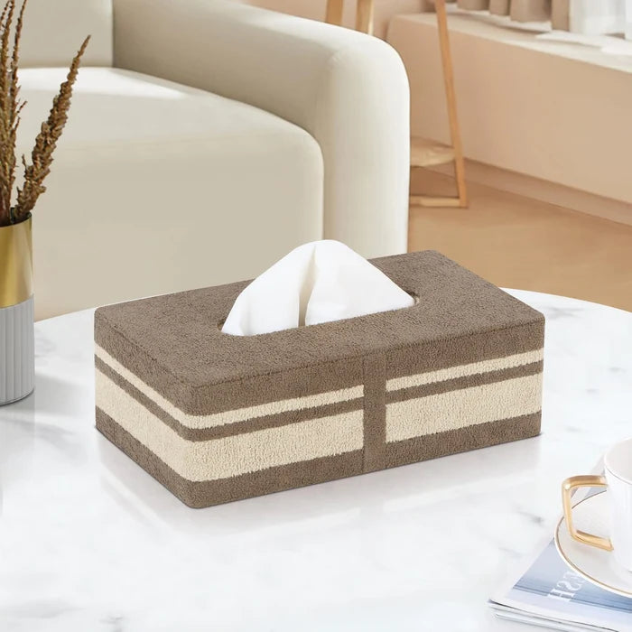 French Boucle Tissue Box