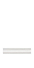 Two parallel horizontal rails, Child Craft Full-Size Bed Rails in Seascape Gray, are set near the bottom of a simple white background, evoking minimalist bed rails.