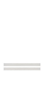 Two parallel horizontal rails, Child Craft Full-Size Bed Rails in Seascape Gray, are set near the bottom of a simple white background, evoking minimalist bed rails.