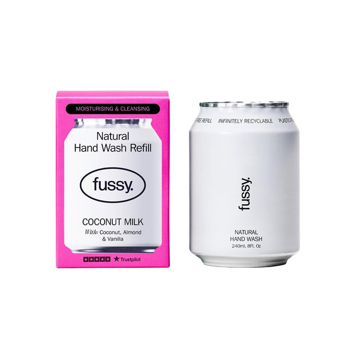 Fussy Natural Hand Wash Refill Coconut Milk 240ml