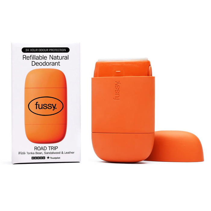 Fussy Refillable Natural Deodorant Road Trip 40g