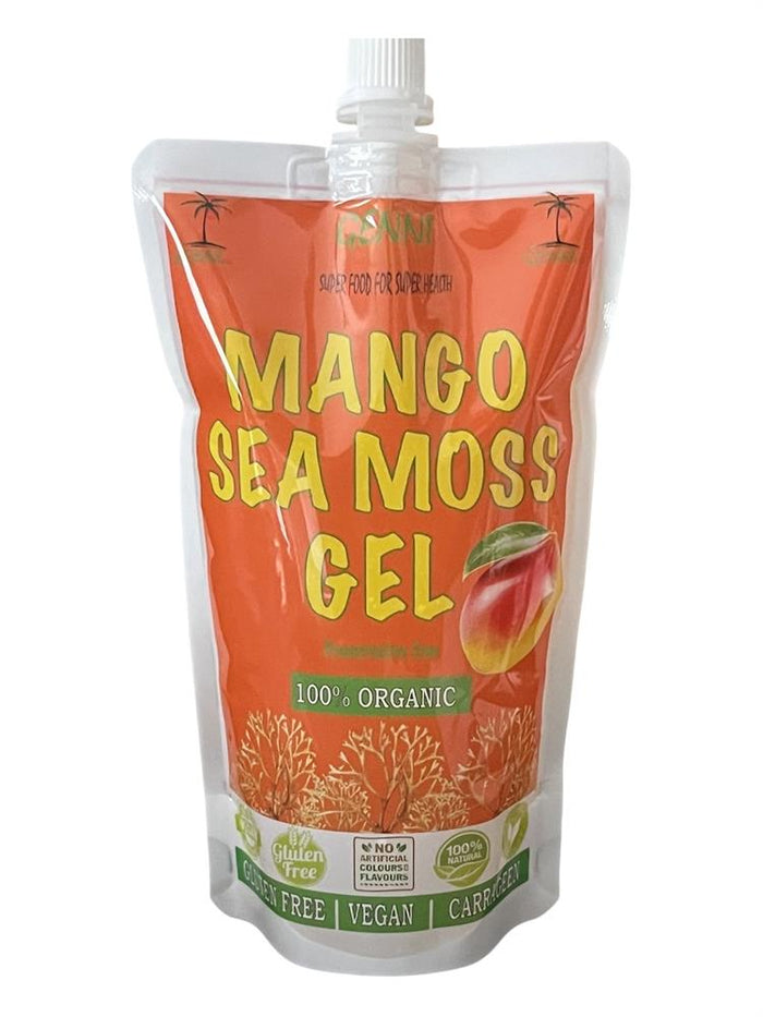 Mango Fruit Sea Moss Gel Eco-Pouch 250ml