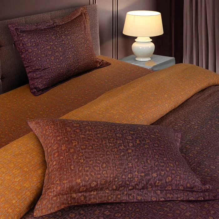Global Black Cotton Prints Bedding Collection