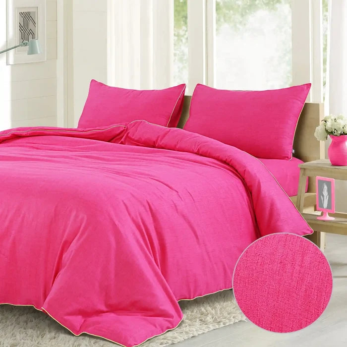 Grain De Glace 400 Tc Bedding |  Cotton Bedding Sets