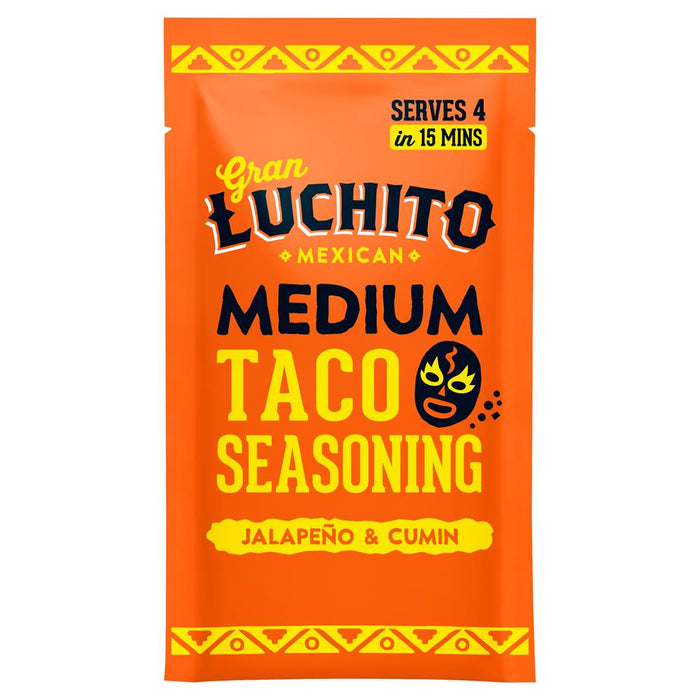 Gran Luchito 'Medium' Jalapeno & Cumin Seasoning Mix 28g