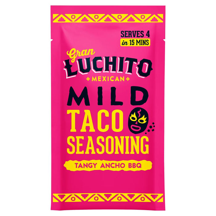 Gran Luchito 'Mild' Ancho BBQ Seasoning Mix 28g
