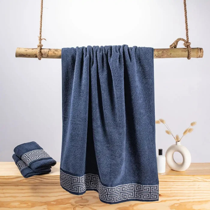 Navy Blue / Bath Towel 70 cm X 1.4 mtr