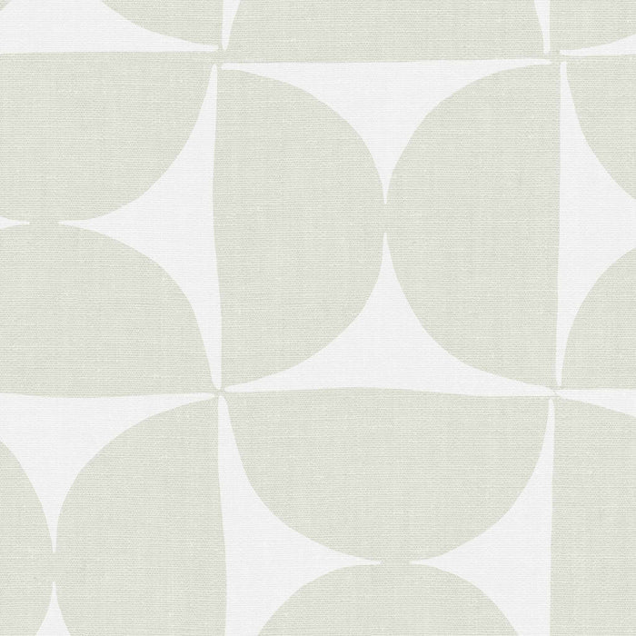 Get yourself these stylish Half Circle Tile Wallpapers for a unique wall decor solution. With its light sage design, these geometric wallpapers will easily liven up any room, making it look modern and chic.