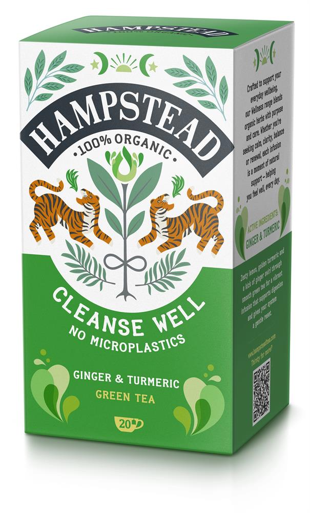 Hampstead Organic Cleanse Well Tea 20 Tea bags